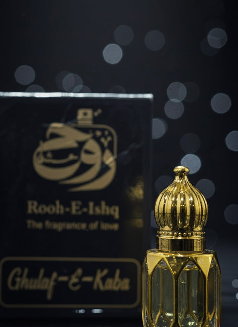 Ghelaf-e-Kaaba Intense Attar | 24-Hour Long Lasting Sacred Scent | Original Makkah-Inspired Oud & Amber Oil