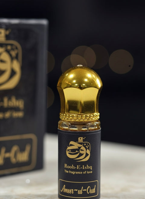 Ameer-ul-Oud Ittar – Premium Unisex Attar with Pure Oud, Musk & Amber, Long-Lasting Oriental Fragrance