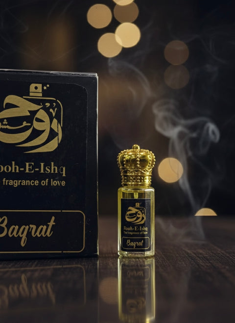 Bagrat Royal Attar – Pure Luxury Oil | Addictive Burnt Sugar & Mineral Amber | DeepSense Media Signature Collection