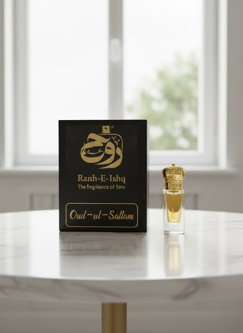 Oud Ul Sultan Concentrated Attar – 12ml | 100% Pure Perfume Oil | 24-Hour Infinite Skin-Bonding | The Imperial Essence by DeepSense Media