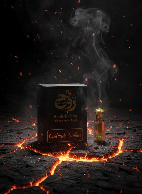 Oud Ul Sultan Concentrated Attar – 12ml | 100% Pure Perfume Oil | 24-Hour Infinite Skin-Bonding | The Imperial Essence by DeepSense Media