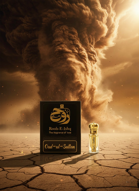 Oud Ul Sultan Concentrated Attar – 12ml | 100% Pure Perfume Oil | 24-Hour Infinite Skin-Bonding | The Imperial Essence by DeepSense Media