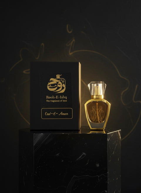 Ameer Ul Oud Intense – Premium Arabic Eau De Parfum  | Long-Lasting Woody & Vanilla Oud for Men & Women