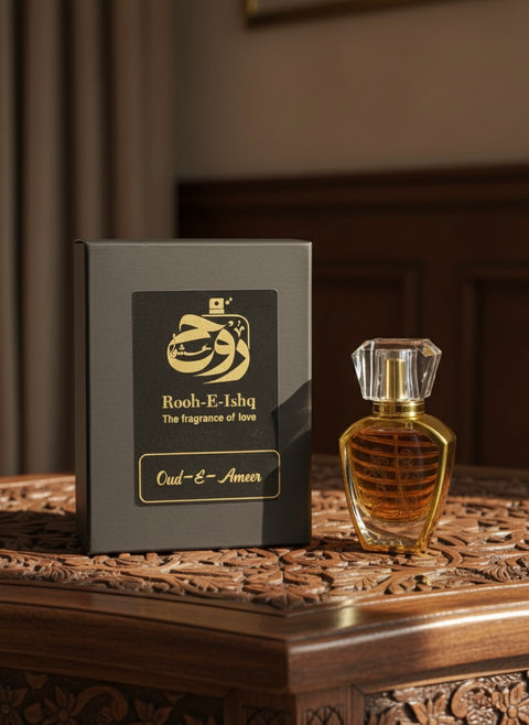 Ameer Ul Oud Intense – Premium Arabic Eau De Parfum  | Long-Lasting Woody & Vanilla Oud for Men & Women
